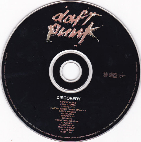 Daft Punk : Discovery (CD, Album, Num)