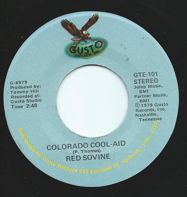 Red Sovine : Colorado Cool-Aid / The Days Of Me And You (7")