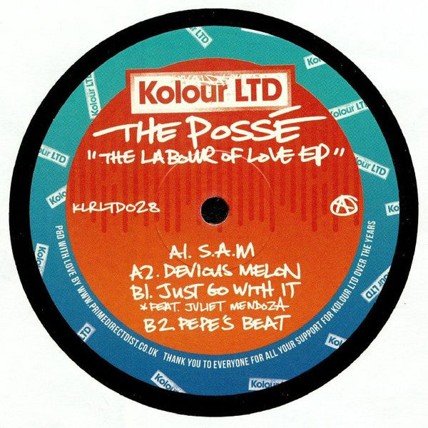 The Possé : The Labour Of Love EP (12", EP)