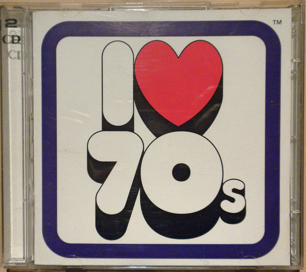 Various : I ♥ 70s (2xCD, Comp)