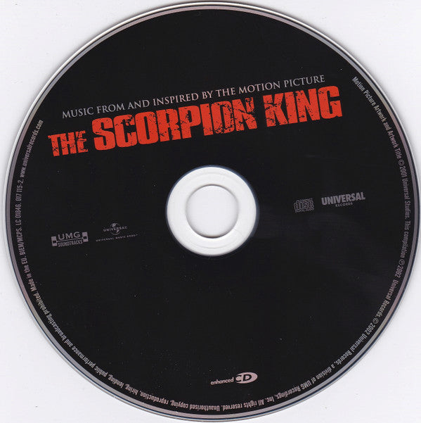 Various : The Scorpion King (Music From And Inspired By The Motion Picture) (CD, Enh)