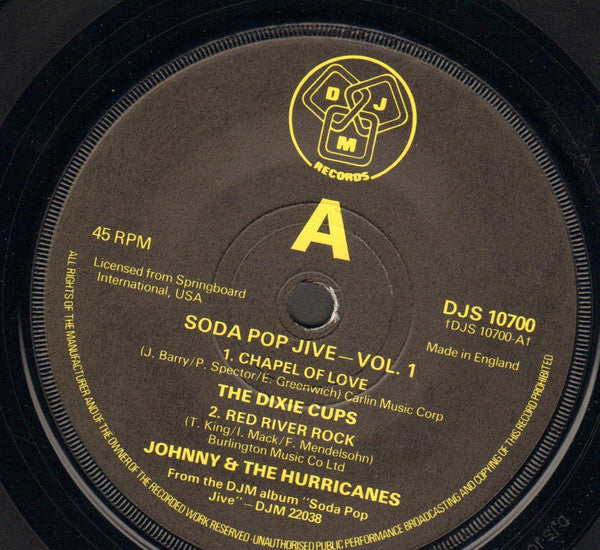 Various : Soda Pop Jive Vol. 1 (7", Single)