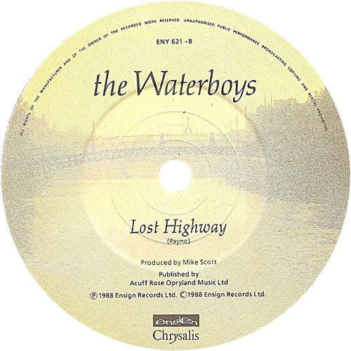 The Waterboys : Fisherman's Blues (7", Single)