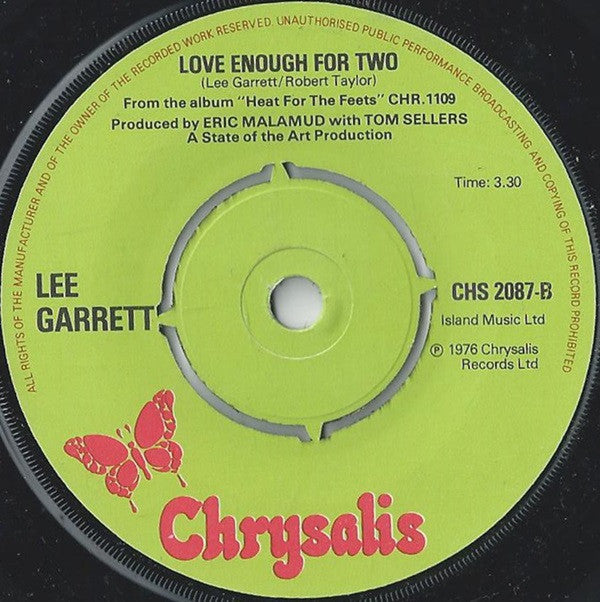 Lee Garrett : You're My Everything (7", Single)