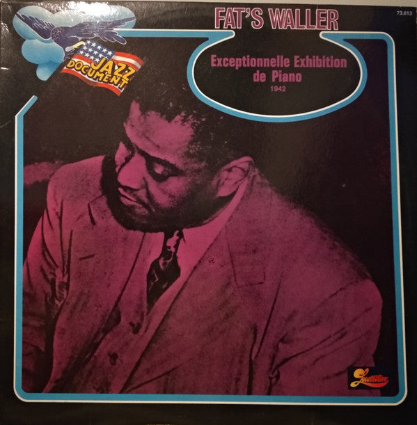 Fats Waller : Exceptionnelle Exhibition De Piano 1942 (LP)