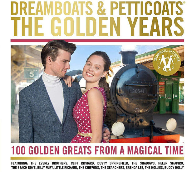 Various : Dreamboats and Petticoats: The Golden Years (4xCD, Comp, Dig)