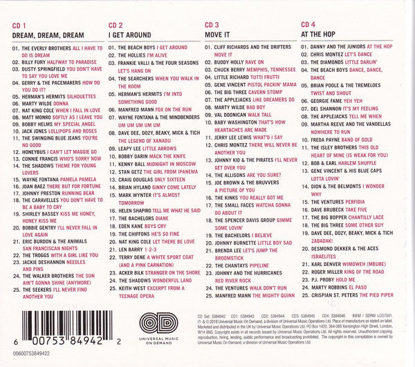 Various : Dreamboats and Petticoats: The Golden Years (4xCD, Comp, Dig)