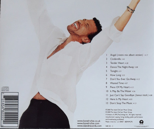 Lionel Richie : Renaissance (CD, Album, S/Edition)