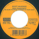 Scott McKenzie : San Francisco (Be Sure To Wear Flowers In Your Hair) / Like An Old Time Movie (7")