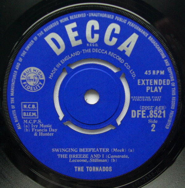 The Tornados : More Sounds From The Tornados (7", EP)