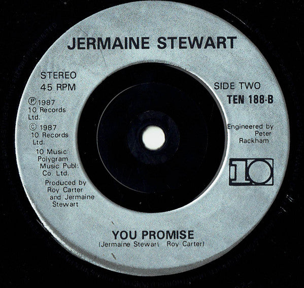 Jermaine Stewart : Say It Again (7", Single, Sil)