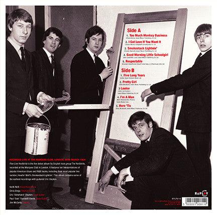 Yardbirds* : Five Live Yardbirds (LP, Album, RE, 180)