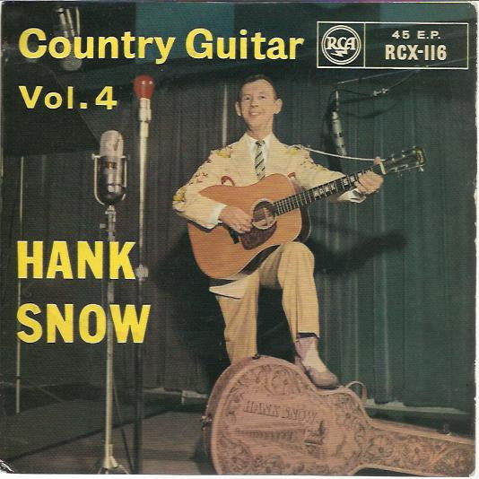 Hank Snow : Country Guitar Vol. 4 (7", EP, RP)