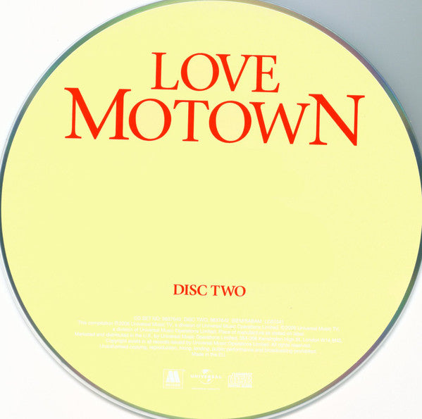 Various : Love Motown (2xCD, Comp)