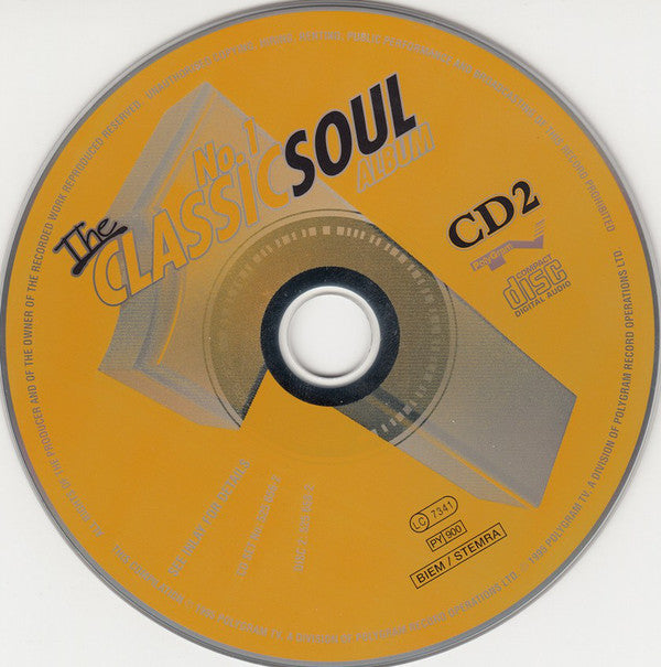 Various : The No. 1 Classic Soul Album (2xCD, Comp)