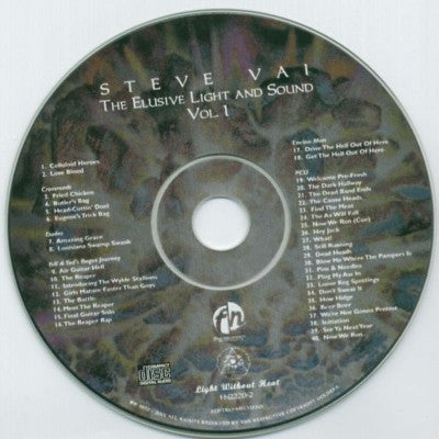 Steve Vai : The Elusive Light And Sound Vol. 1 (CD, Album, 3D )