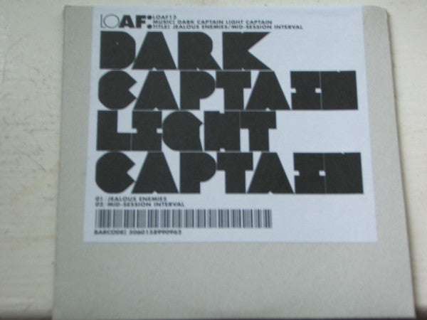 Dark Captain Light Captain : Jealous Enemies / Mid-Session Interval (CD, Single)