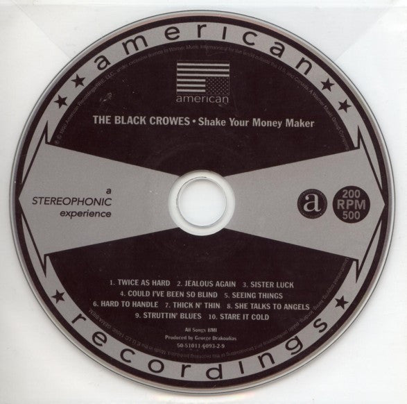 The Black Crowes : Shake Your Money Maker (CD, Album, RE)