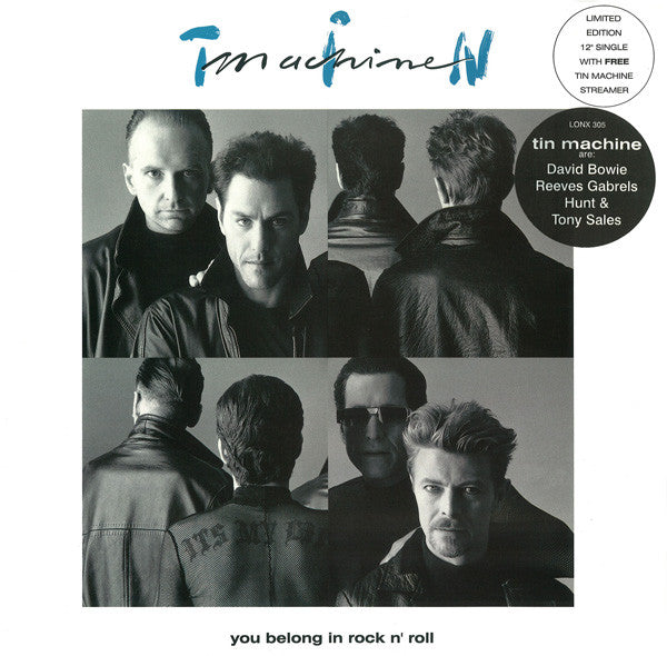 Tin Machine : You Belong In Rock N' Roll (12", Ltd)