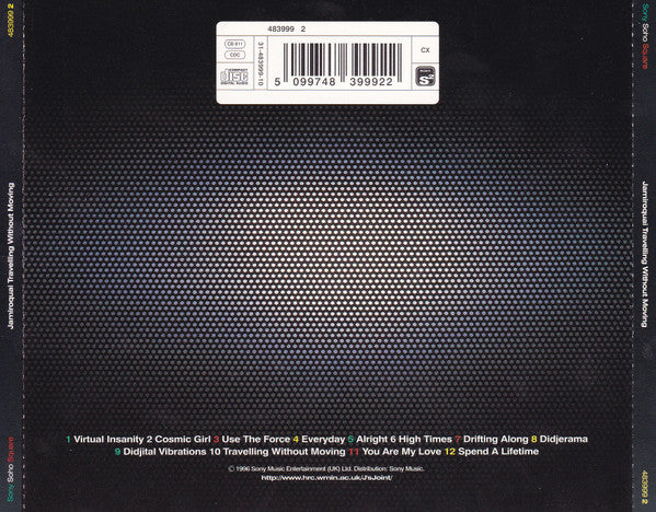 Jamiroquai : Travelling Without Moving (CD, Album, RE)