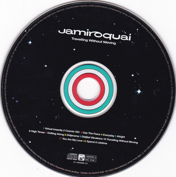 Jamiroquai : Travelling Without Moving (CD, Album, RE)