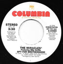 The Miracles Featuring Billy Griffin : Spy For Brotherhood (7", Single, Mono, Promo)