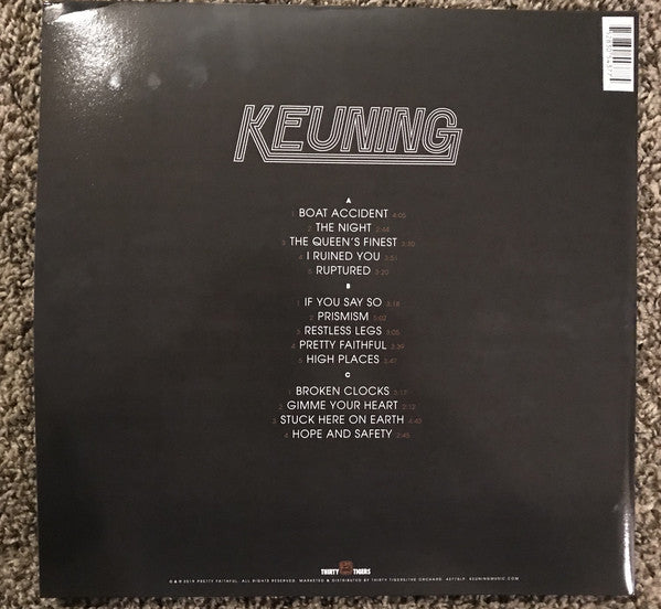 Keuning : Prismism (LP + LP, S/Sided, Etch + Album)