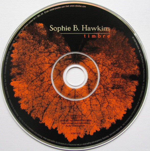 Sophie B. Hawkins : Timbre (2xHDCD, Album, Enh, RE)