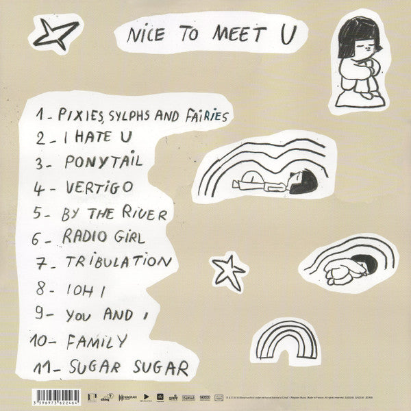 Pi Ja Ma : Nice To Meet U (LP, Album, Blu)