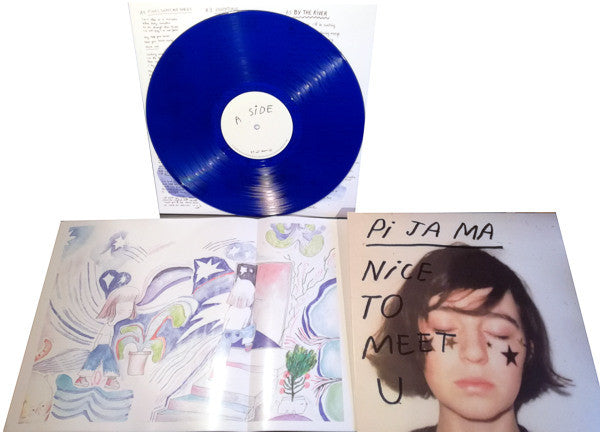 Pi Ja Ma : Nice To Meet U (LP, Album, Blu)