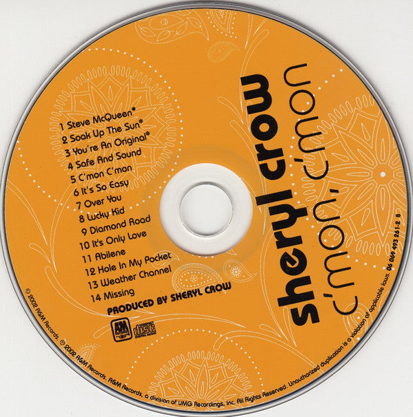 Sheryl Crow : C'mon, C'mon (CD, Album)