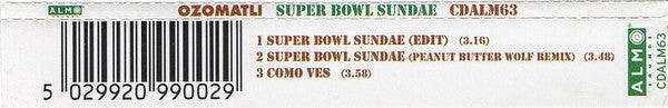 Ozomatli : Super Bowl Sundae (CD, Single)