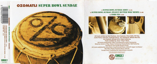Ozomatli : Super Bowl Sundae (CD, Single)