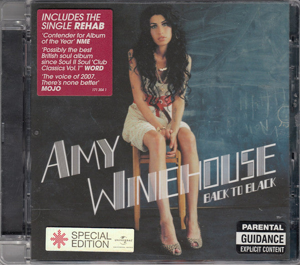 Amy Winehouse : Back To Black (CD, Album, S/Edition, Sup)