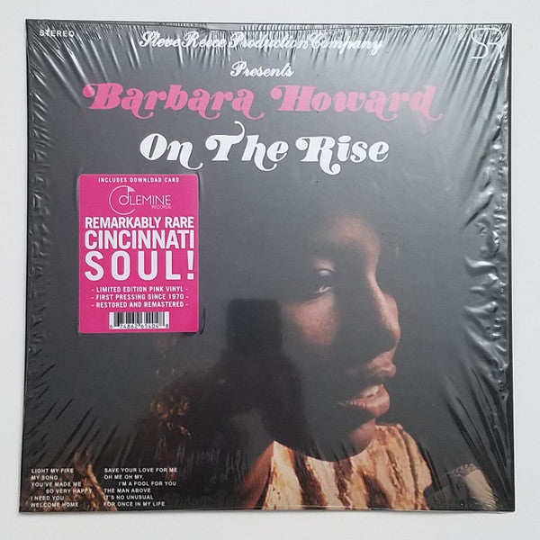 Barbara Howard : On The Rise (LP, Album, Num, RE, RM, Pin)