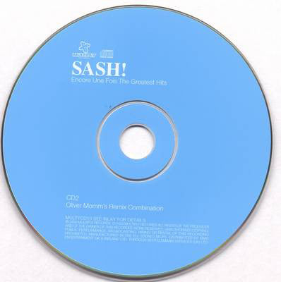 Sash! : Encore Une Fois - The Greatest Hits (CD, Comp + CD, Comp, Mixed)