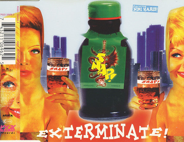 Snap! Featuring Niki Haris : Exterminate! (CD, Single)