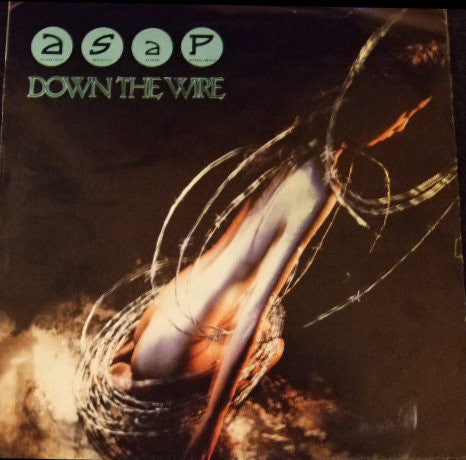 Adrian Smith And Project : Down The Wire (12", Ltd, Pos)