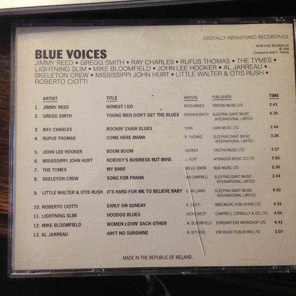 Various : Blue Voices (CD, Comp)