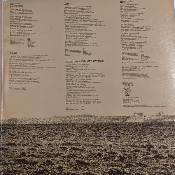 Elton John : Honky Château (LP, Album, Env)