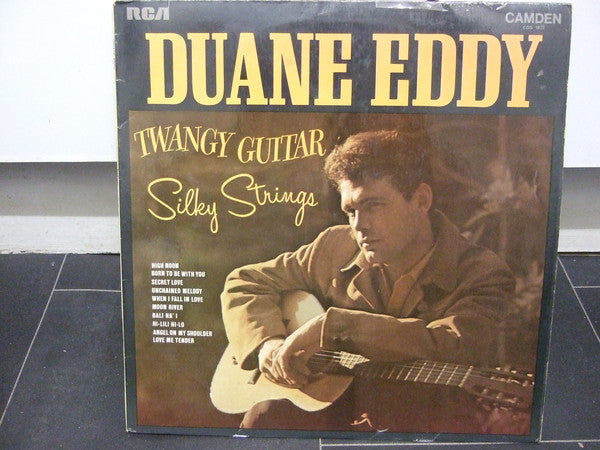 Duane Eddy : Twangy Guitar - Silky Strings (LP, Album, US )