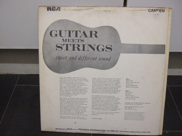 Duane Eddy : Twangy Guitar - Silky Strings (LP, Album, US )