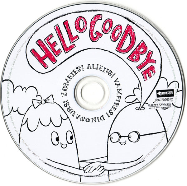 Hellogoodbye : Zombies! Aliens! Vampires! Dinosaurs! (CD, Album)