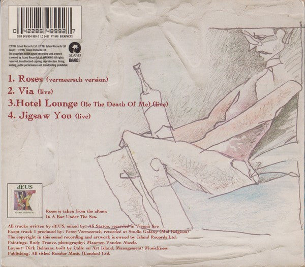 dEUS : Roses (CD, Single, Ltd, CD2)