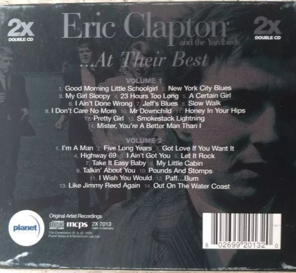 Eric Clapton And The Yardbirds : ...At Their Best (2xCD, Comp)
