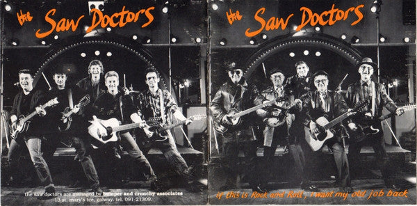 The Saw Doctors : If This Is Rock And Roll, I Want My Old Job Back (CD, Album)