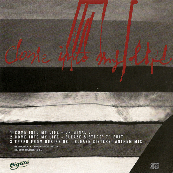 Gala : Come Into My Life (CD, Single)