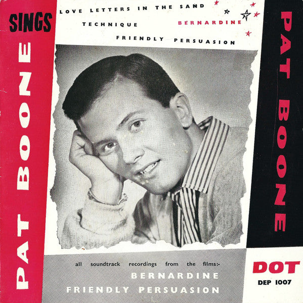 Pat Boone : Pat Boone Sings (7", EP)