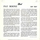 Pat Boone : Pat Boone Sings (7", EP)