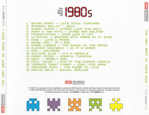 Various : The Very Best Of 1980s  (3xCD, Comp + Box)